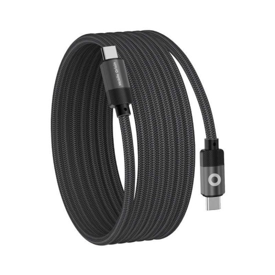 Cablu Magnetic Mobile Origin Patented Original USB-C la USB-C, 1m, Negru (Cabluri, MC2-USBC-1M-BLK) by www.silkase.ro