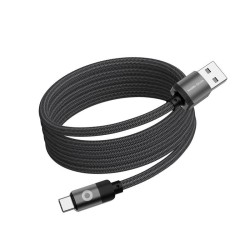 Cablu Magnetic Mobile Origin Patented Original USB-A la USB-C, 1m, Negru