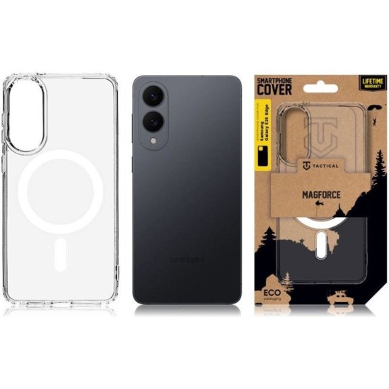 Husa Tactical MagForce Hyperstealth pentru Samsung Galaxy S25 Edge, transparent (S25 Edge, 57983125591) by www.silkase.ro