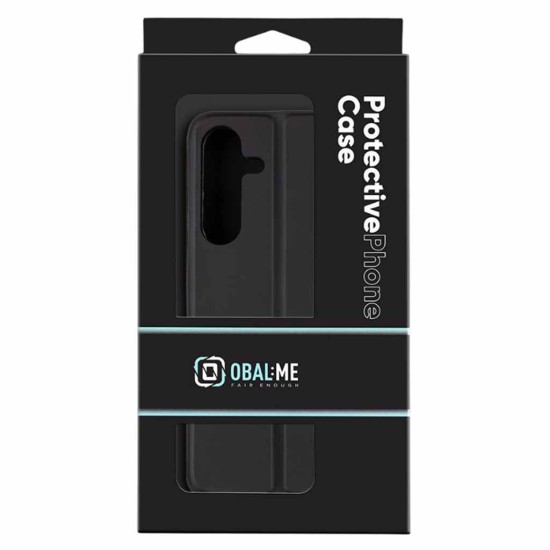 Husa OBAL:ME pentru Samsung Galaxy S25 FE, smoothtouch, negru (S25 FE, 57983127371) by www.silkase.ro