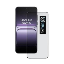 Folie sticla OBAL:ME 5D pentru OnePlus Nord 5, negru