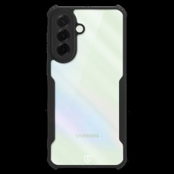 Husă Tactical Quantum Stealth Cover pentru Samsung Galaxy A37, Clear/Black