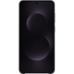 Husa piele vegana Samsung pentru Galaxy S25 Edge, negru Husa piele vegana Samsung pentru Galaxy S25 Edge, negru
