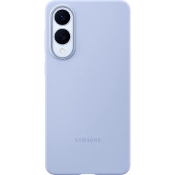 Husa silicon Samsung pentru Galaxy S25 Edge, albastru light