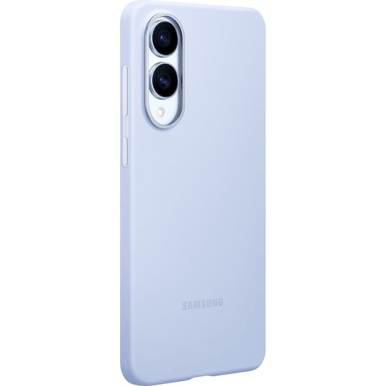 Husa silicon Samsung pentru Galaxy S25 Edge, albastru light (S25 Edge, 57983126256) by www.silkase.ro