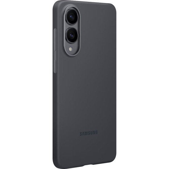 Husa silicon Samsung pentru Galaxy S25 Edge, negru (S25 Edge, 57983126255) by www.silkase.ro