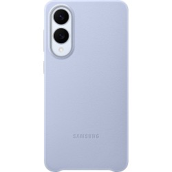 Husa piele vegana Samsung pentru Galaxy S25 Edge, albastru light