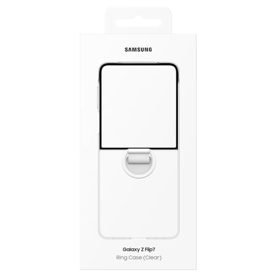 Samsung Husa Originala Clear Cover cu inel Samsung Galaxy Z Flip7 Transparent (Samsung, ArcoExpert) by www.silkase.ro Samsung Husa Originala Clear Cover cu inel Samsung Galaxy Z Flip7 Transparent (ArcoExpert, EF-QF766CTEGWW) by www.silkase.ro