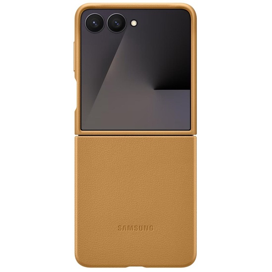Samsung Husa Originala Kindsuit Samsung Galaxy Z Flip7 Camel (ArcoExpert, EF-VF766PAEGWW) by www.silkase.ro