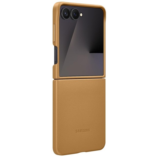 Samsung Husa Originala Kindsuit Samsung Galaxy Z Flip7 Camel (ArcoExpert, EF-VF766PAEGWW) by www.silkase.ro