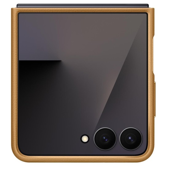 Samsung Husa Originala Kindsuit Samsung Galaxy Z Flip7 Camel (ArcoExpert, EF-VF766PAEGWW) by www.silkase.ro