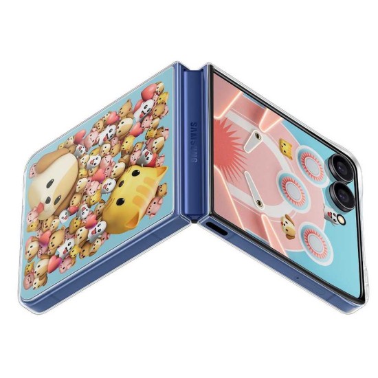 Samsung Husa Originala FlipSuit Samsung Galaxy Z Flip7 Transparent (ArcoExpert, EF-ZF766CTEGWW) by www.silkase.ro
