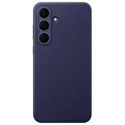 Husa Samsung piele vegana EF-VS731PNE pentru Galaxy S25 FE, albastru inchis