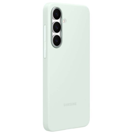 Husa silicon Samsung EF-PS731CME pentru Galaxy S25 FE, menta (S25 FE, 57983127718) by www.silkase.ro