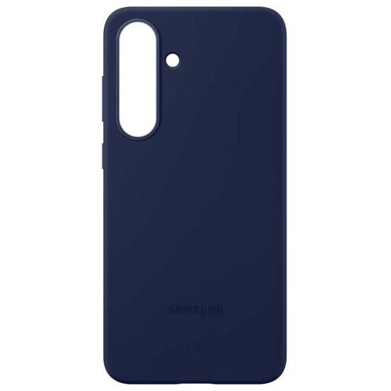 Husa silicon Samsung EF-PS731CNE pentru Galaxy S25 FE, albastru inchis (S25 FE, 57983127716) by www.silkase.ro