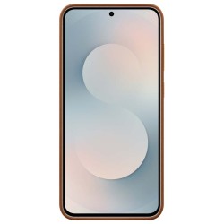 Husa Samsung piele vegana EF-VS731PAE pentru Galaxy S25 FE, maro Husa Samsung piele vegana EF-VS731PAE pentru Galaxy S25 FE, maro