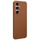 Husa Samsung piele vegana EF-VS731PAE pentru Galaxy S25 FE, maro (S25 FE, 57983127727) by www.silkase.ro