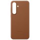 Husa Samsung piele vegana EF-VS731PAE pentru Galaxy S25 FE, maro (S25 FE, 57983127727) by www.silkase.ro