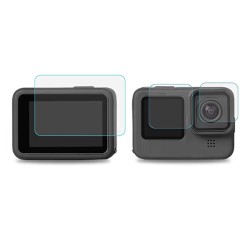 Folie sticla SILKASE pentru Go Pro Hero 9, Full display, transparenta