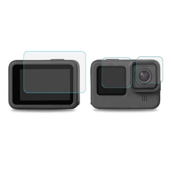 Folie sticla SILKASE pentru Go Pro Hero 9, Full display, transparenta (SILKASE, Protectii camera) by www.silkase.ro Folie sticla SILKASE pentru Go Pro Hero 9, Full display, transparenta (Protectii camera, A0069) by www.silkase.ro