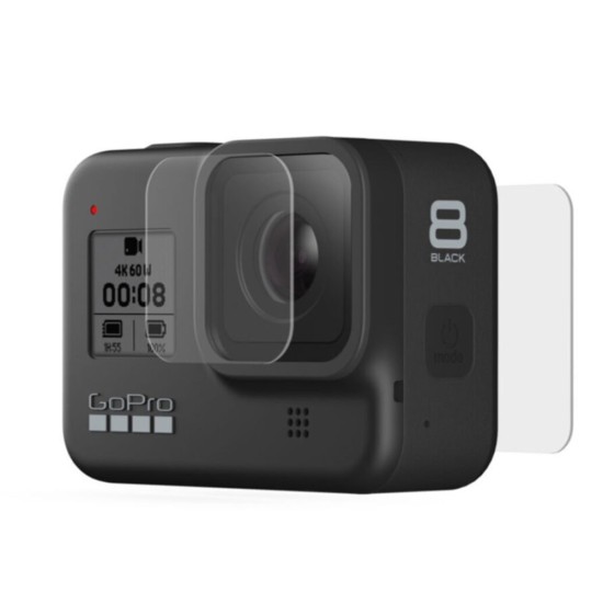 Folie sticla SILKASE pentru Go Pro Hero 8, Full display, transparenta (SILKASE, Protectii camera) by www.silkase.ro Folie sticla SILKASE pentru Go Pro Hero 8, Full display, transparenta (Protectii camera, A0070) by www.silkase.ro