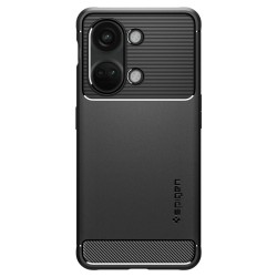 Husa Spigen Rugged Armor pentru OnePlus Nord 3 5G, negru mat