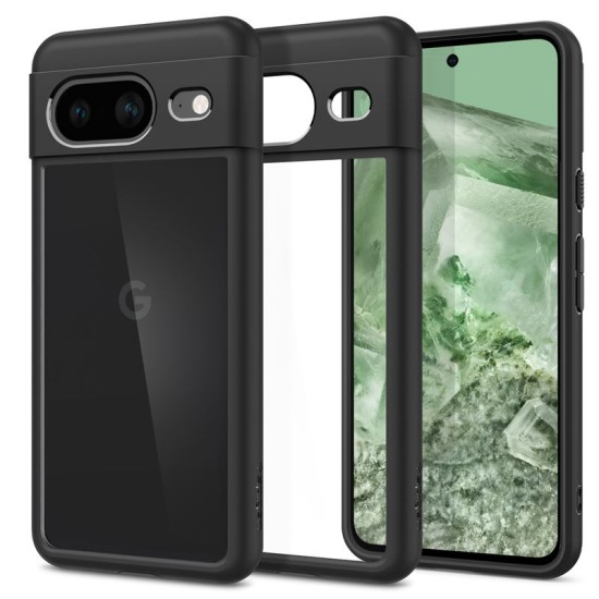Carcasa Spigen, Ultra Hybrid, pentru Google Pixel 8, Matte Black (Spigen, Pixel 8) by www.silkase.ro Carcasa Spigen, Ultra Hybrid, pentru Google Pixel 8, Matte Black (Pixel 8, ACS06280) by www.silkase.ro