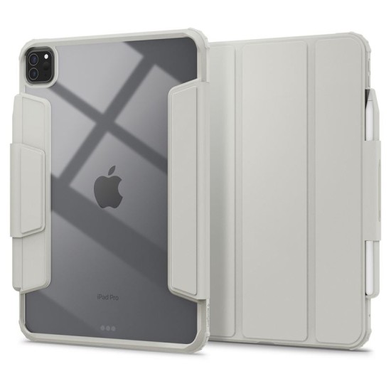 Husa Spigen Air Skin Pro pentru Apple iPad Pro 11" 2024, gri (Ingredi, ACS07024) by www.silkase.ro