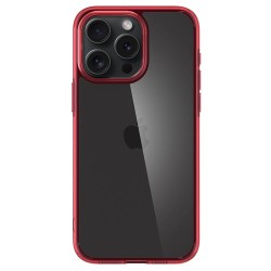 Carcasa Spigen Ultra Hybrid pentru Apple Iphone 15 Pro, rosu deep