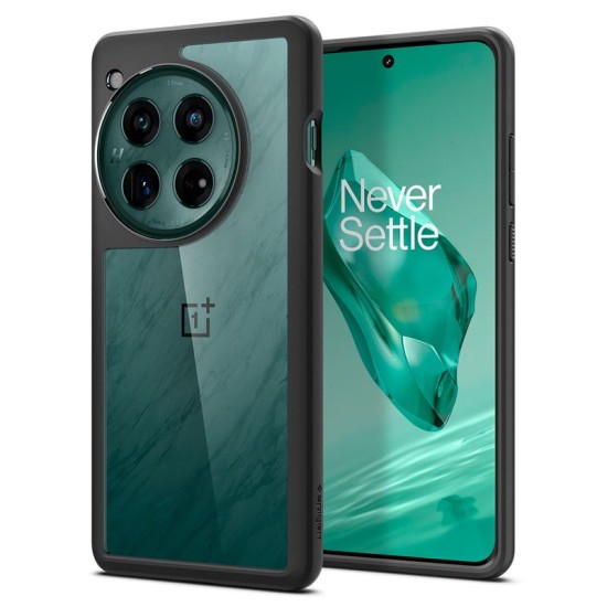 Husa Spigen Ultra Hybrid, pentru OnePlus 12, negru mat (Telefoane OnePlus, ACS07378) by www.silkase.ro