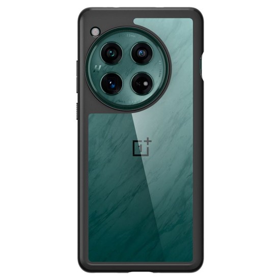 Husa Spigen Ultra Hybrid, pentru OnePlus 12, negru mat (Telefoane OnePlus, ACS07378) by www.silkase.ro