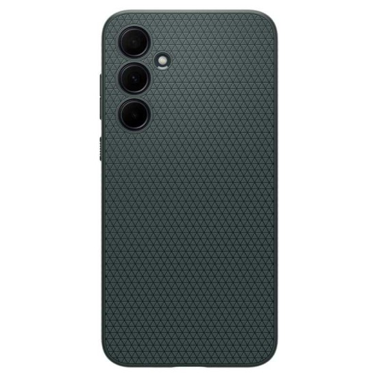 Husa Spigen Liquid Air pentru Samsung Galaxy A35, verde abyss (Telefoane Samsung, ACS07520) by www.silkase.ro