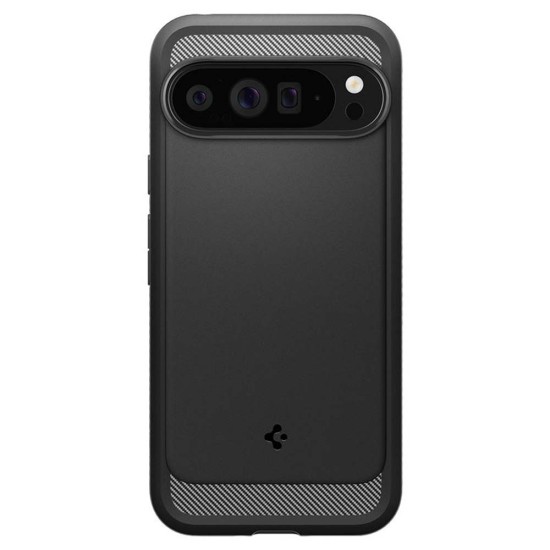 Husa Spigen Rugged Armor pentru Google Pixel 9 Pro XL, negru (Telefoane Google, ACS07719) by www.silkase.ro