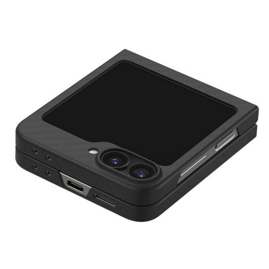Spigen Air Skin, aramid pentru Samsung Galaxy Z Flip6/7 FE, negru (Spigen, Z Flip 7 FE) by www.silkase.ro Spigen Air Skin, aramid pentru Samsung Galaxy Z Flip6/7 FE, negru (Z Flip 7 FE, ACS07843) by www.silkase.ro