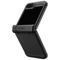 Spigen Tough Armor Pro, pentru Samsung Galaxy Z Flip6/7 FE, negru Spigen Tough Armor Pro, pentru Samsung Galaxy Z Flip6/7 FE, negru