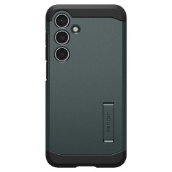  Husa Spigen Tough Armor pentru  Samsung Galaxy S24 FE, verde metalic 