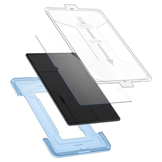 Folie sticla, Spigen, cu sistem de montare Case friendly, GLAS.tR EZ FIT, compatibila cu Samsung Galaxy Tab S8 Ultra 14.6 inch (Spigen, Ingredi) by www.silkase.ro Folie sticla, Spigen, cu sistem de montare Case friendly, GLAS.tR EZ FIT, compatibila cu Samsung Galaxy Tab S8 Ultra 14.6 inch (Ingredi, AGL04226) by www.silkase.ro