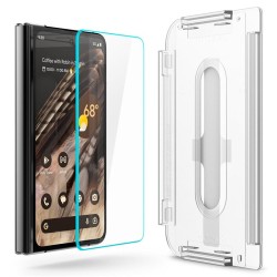 Folie de protectie telefon, Spigen, Sticla, pentru Google Pixel Fold, Transparent Folie de protectie telefon, Spigen, Sticla, pentru Google Pixel Fold, Transparent