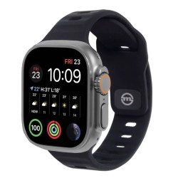 MOBILE ORIGIN Curea Apple Watch 49/46/45/44/42mm (Ultra 3/Seria 11), Negru