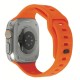 MOBILE ORIGIN Curea Apple Watch 49/46/45/44/42mm (Ultra 3/Seria 11), Portocaliu (SmartWatch & Ceas, AWS-01-ORG) by www.silkase.ro