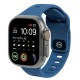MOBILE ORIGIN Curea Apple Watch 49/46/45/44/42mm (Ultra 3/Seria 11), Albastru Ocean (SmartWatch & Ceas, AWS-01-SBL) by www.silkase.ro