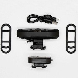 Stop bicicleta spate SILKASE cu semnalizare, negru Stop bicicleta spate SILKASE cu semnalizare, negru