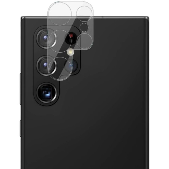 Folie sticla SILKASE pentru Samsung S22 Ultra, Protectie Camera, Full Glue, transparenta (Telefoane Samsung, C0268) by www.silkase.ro