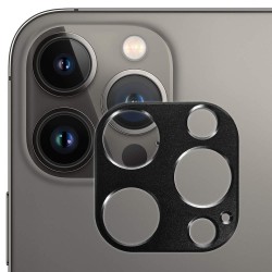 Rama camera Aluminiu SILKASE pentru Apple iPhone 14 Pro, FullGlue, negru Rama camera Aluminiu SILKASE pentru Apple iPhone 14 Pro, FullGlue, negru