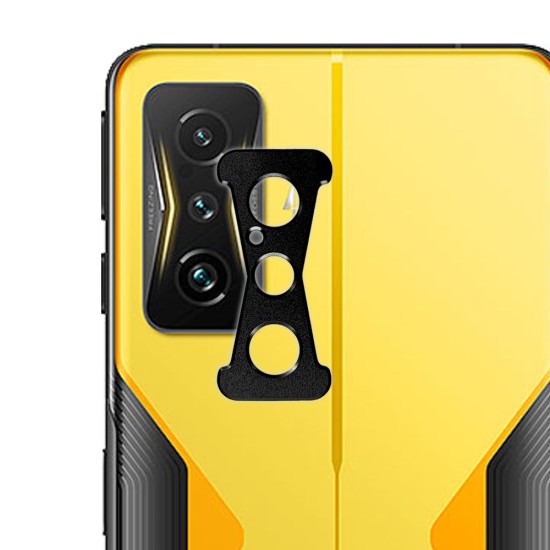 Rama camera Aluminiu SILKASE pentru Xiaomi Poco F4 GT, FullGlue, negru (SILKASE, Protectii camera) by www.silkase.ro Rama camera Aluminiu SILKASE pentru Xiaomi Poco F4 GT, FullGlue, negru (Poco F4 GT, C0306) by www.silkase.ro