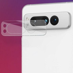 Folie sticla SILKASE pentru Google Pixel Fold, Protectie Camera, Full Glue, transparenta