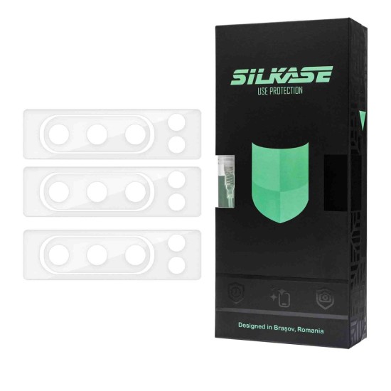 Set 3 folii SILKASE pentru Google Pixel 8 Pro, protectie camera foto, silicon regenerabil (SILKASE, Telefoane Google) by www.silkase.ro Set 3 folii SILKASE pentru Google Pixel 8 Pro, protectie camera foto, silicon regenerabil (Telefoane Google, C0520) by www.silkase.ro