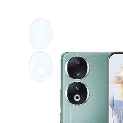 Folie sticla SILKASE pentru Honor 90, Protectie Camera, Full Glue, transparenta