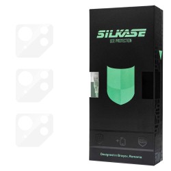 Set 3 folii SILKASE pentru Asus RogPhone 8/9, protectie camera foto, silicon regenerabil 