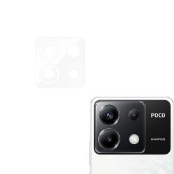 Set 2 folii SILKASE pentru Xiaomi Poco X6, protectie camera foto, silicon regenerabil